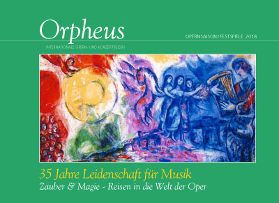 Opernsaison Festspiele 2018